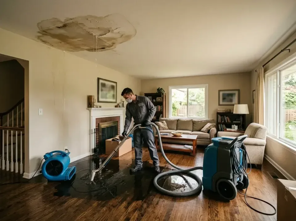 attic-pipe-burst-ceiling-drip-008 — frequently asked questions, Water Damage Restoration & Carpet Care in Ferndale, MD